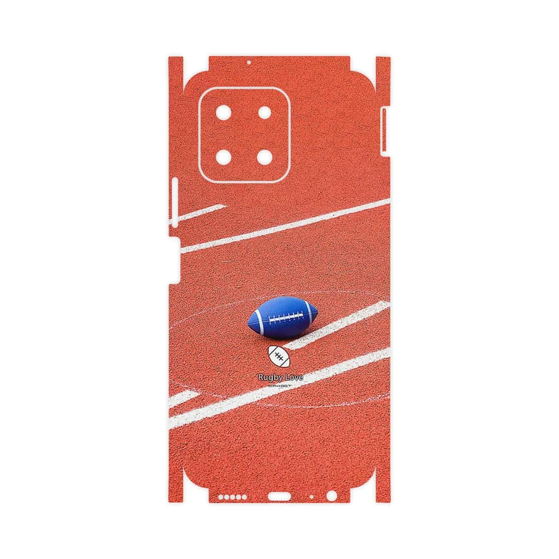 برچسب پوششی ماهوت مدل Rugby football-FullSkin مناسب برای گوشی موبایل آنر X6