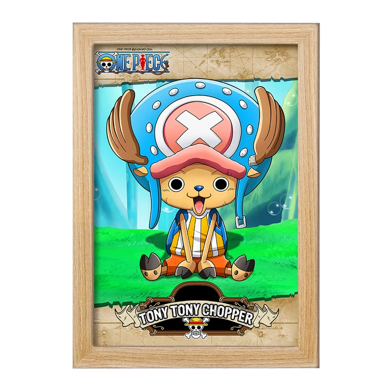 تابلو خندالو مدل تونی تونی چاپر انیمه وان پیس One Piece  کد 17287