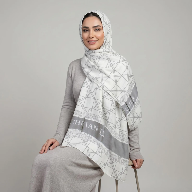 شال زنانه مدل موهر کد 9525