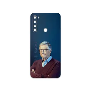 MAHOOT Bill-Gates Cover Sticker for Xiaomi Redmi Note 8 2021