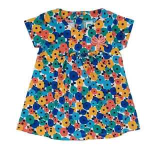 سارافون نوزادی توک توک مدل colored flower