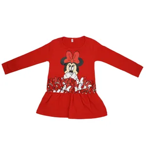 پیراهن دخترانه طرح مینی موس مدل MINI-004