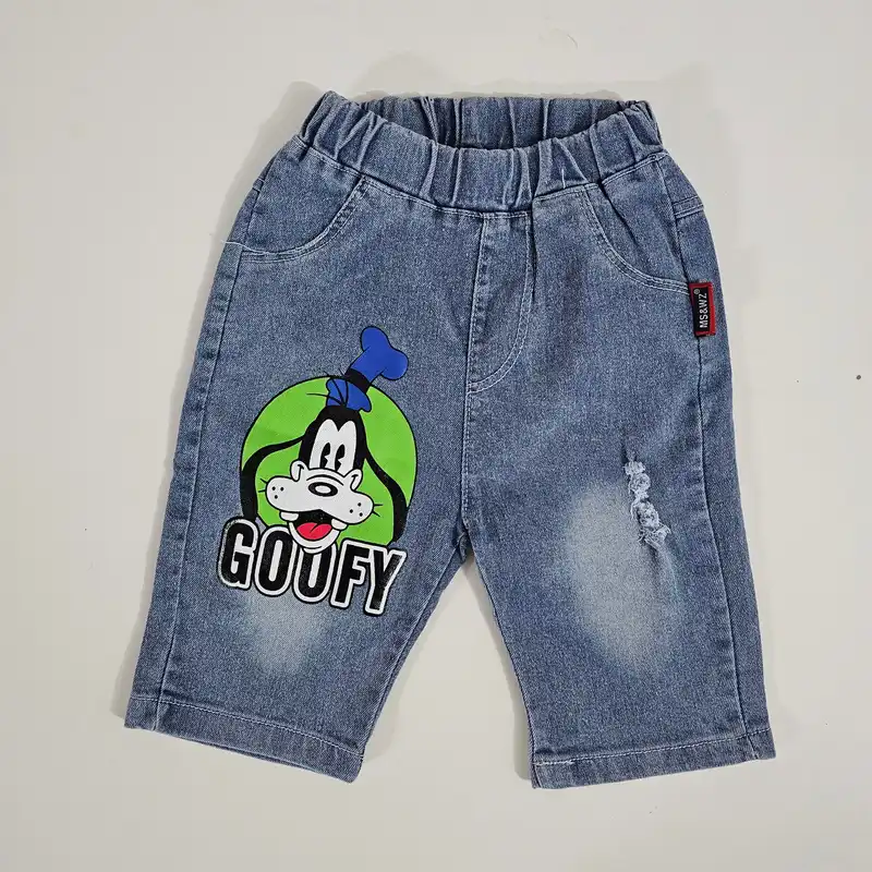 ست تی شرت و شلوارک پسرانه مدل گوفی