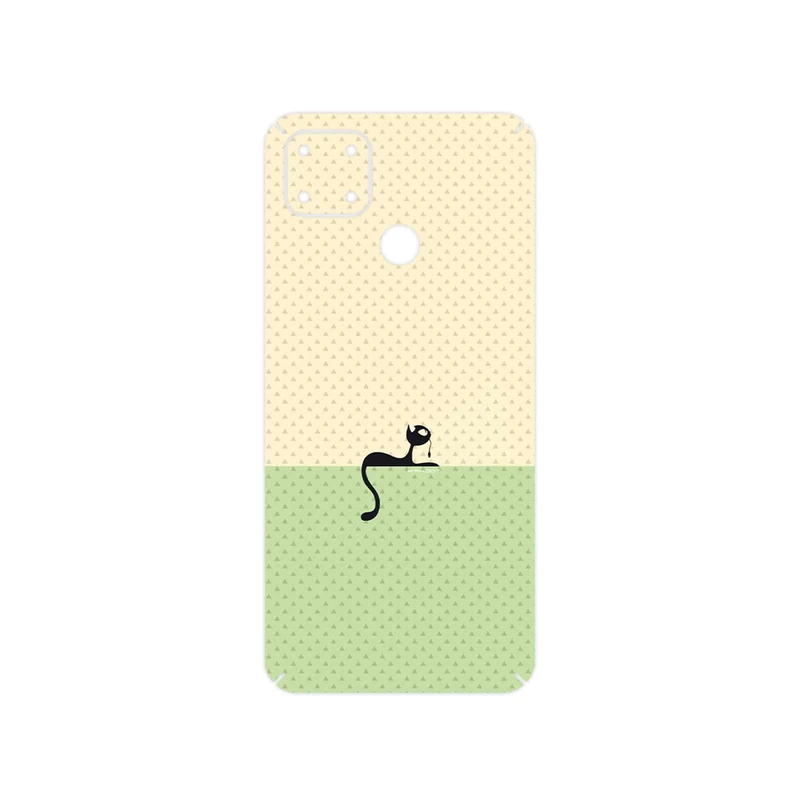 برچسب پوششی ماهوت مدل Minimal Internet Cat Icon مناسب برای گوشی موبایل ریلمی C25s