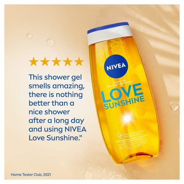 ژل شستشو بدن نیوآ مدل Love Sunshine حجم 250 میلی لیتر