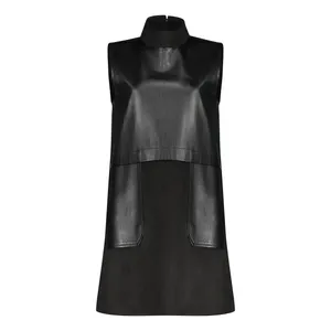 پیراهن یقه ایستاده زنانه مدل Dr002