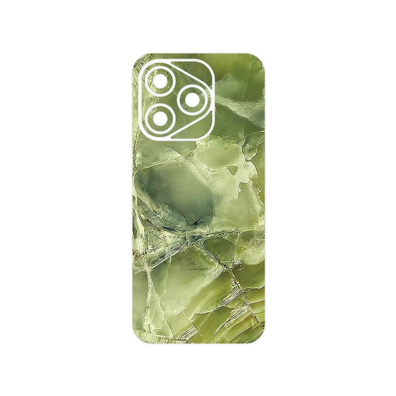 برچسب پوششی ماهوت مدل Green_Crystal_Marble مناسب برای گوشی موبایل آنر 400 Lite