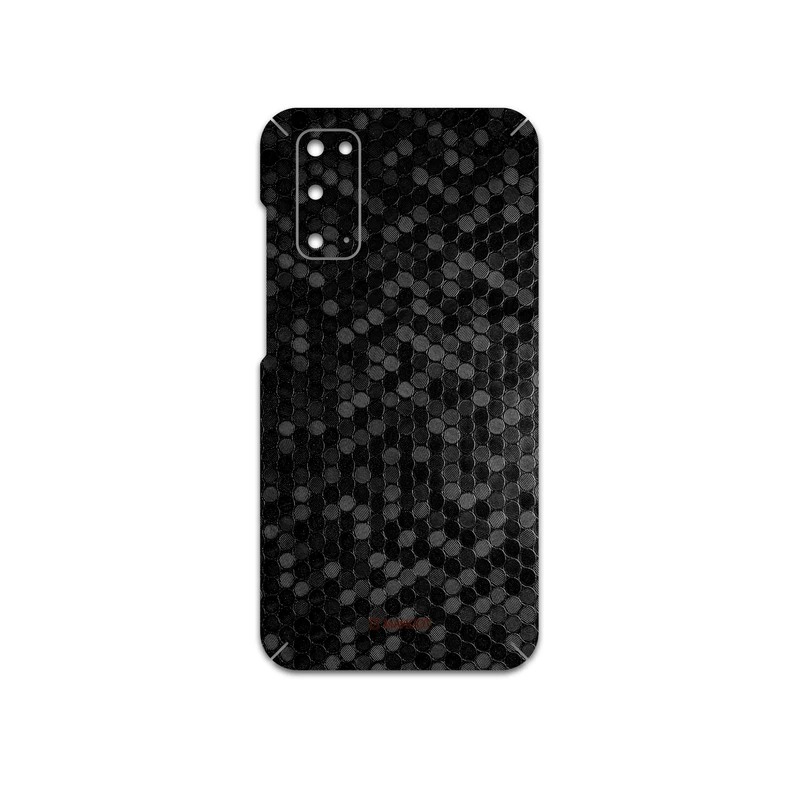 برچسب پوششی ماهوت مدل Honey-Comb-Circle مناسب برای گوشی موبایل سامسونگ Galaxy S20