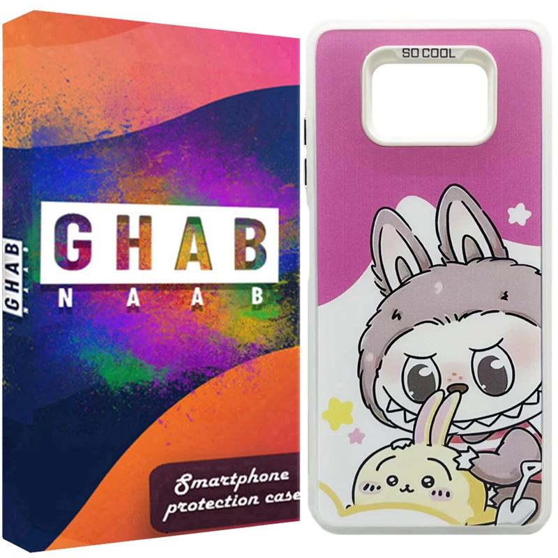 کاور قاب ناب مدل Socool طرح Labubu 05 مناسب برای گوشی موبایل شیائومی Poco X3 / X3 Pro / X3 NFC