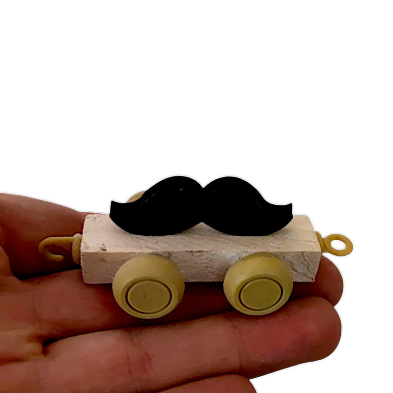 اسباب بازی چوبی مدل حروف انگلیسی قطار سیبیل