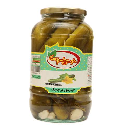 خیارشورخوش طعم بهار - 1.5 کیلوگرم