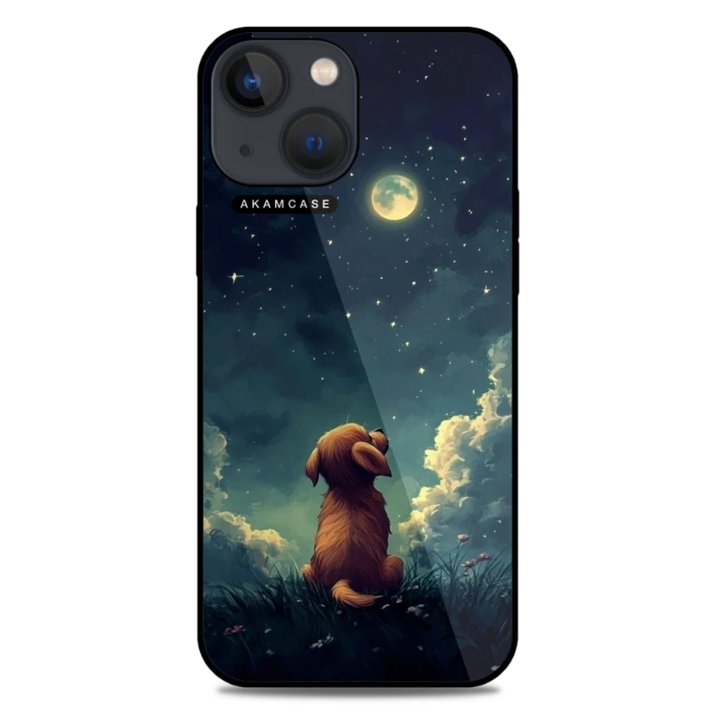 کاور آکام مدل AMC-WA13M-DOGS-8 مناسب برای گوشی موبایل اپل iPhone 13 Mini