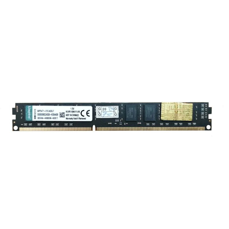 رم دسکتاپ DDR3 تک کاناله 1600 مگاهرتز CL11 کینگستون مدل S.Black ظرفیت 8 گیگابایت