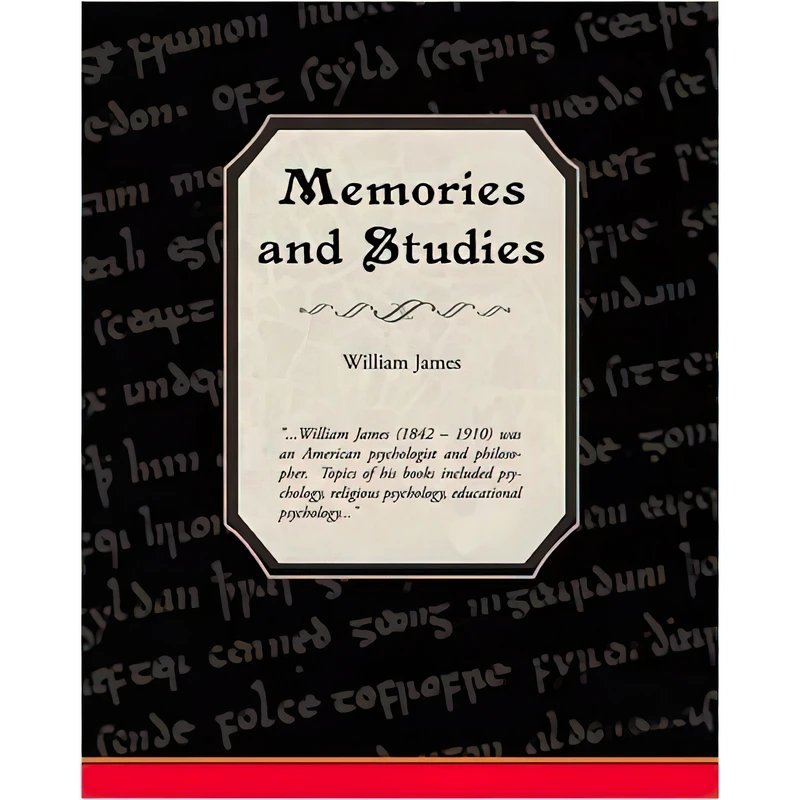 کتاب Memories and Studies اثر William James انتشارات Book Jungle