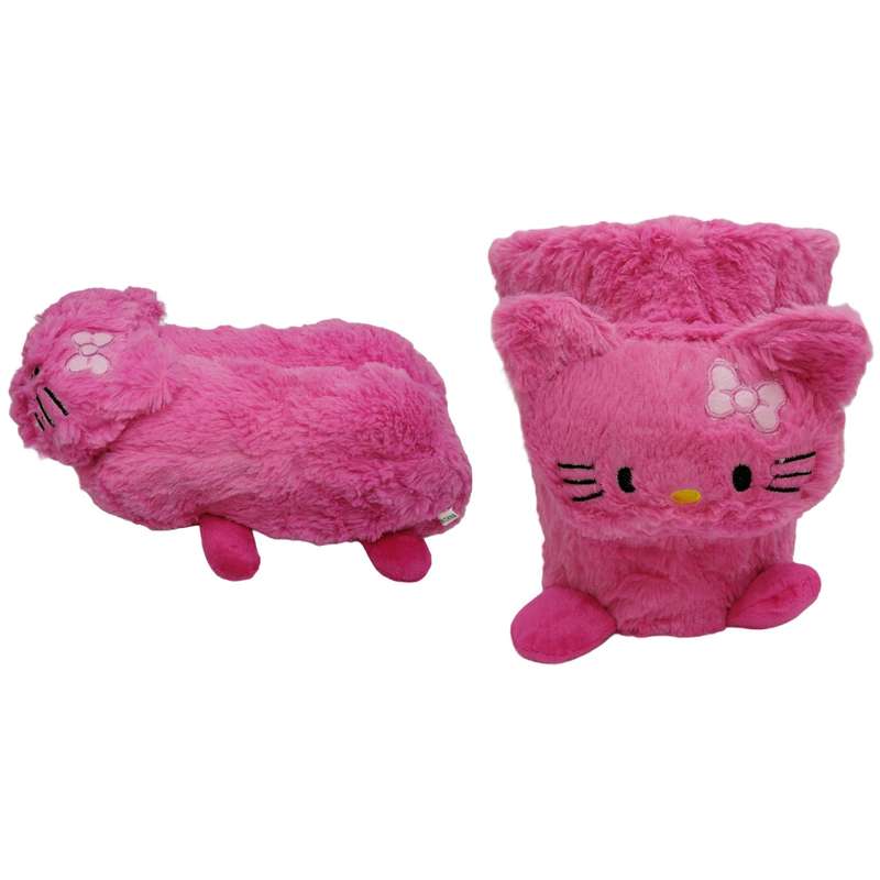 ست سطل و جادستمال کاغذی اتاق کودک مدل گربه ناز