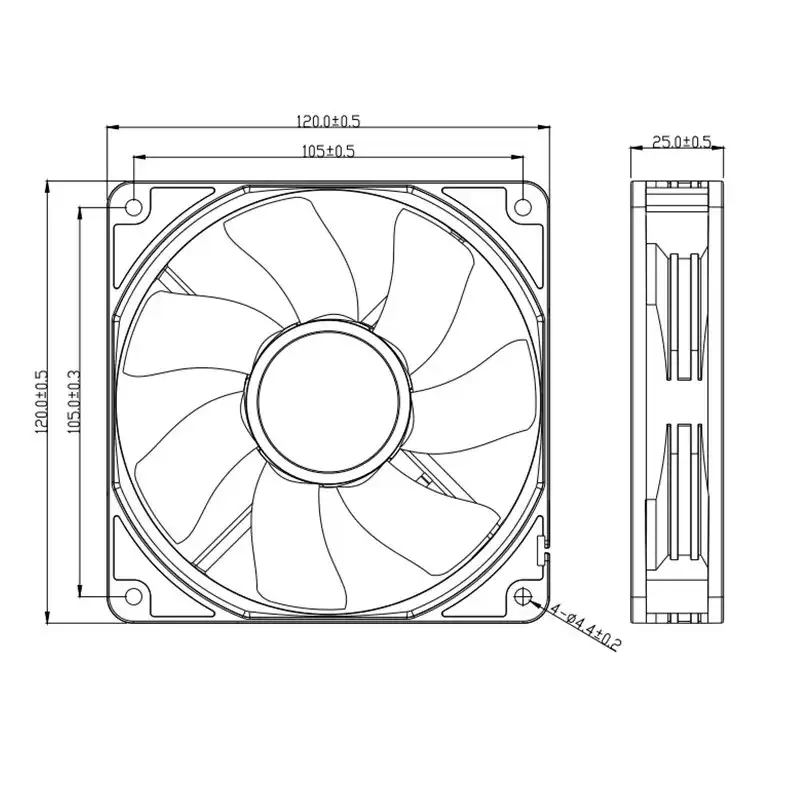 فن کیس مدل QISU_12V