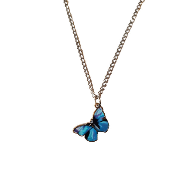 گردنبند دخترانه مدل پروانه گردنبند دخترانه مدل پروانه