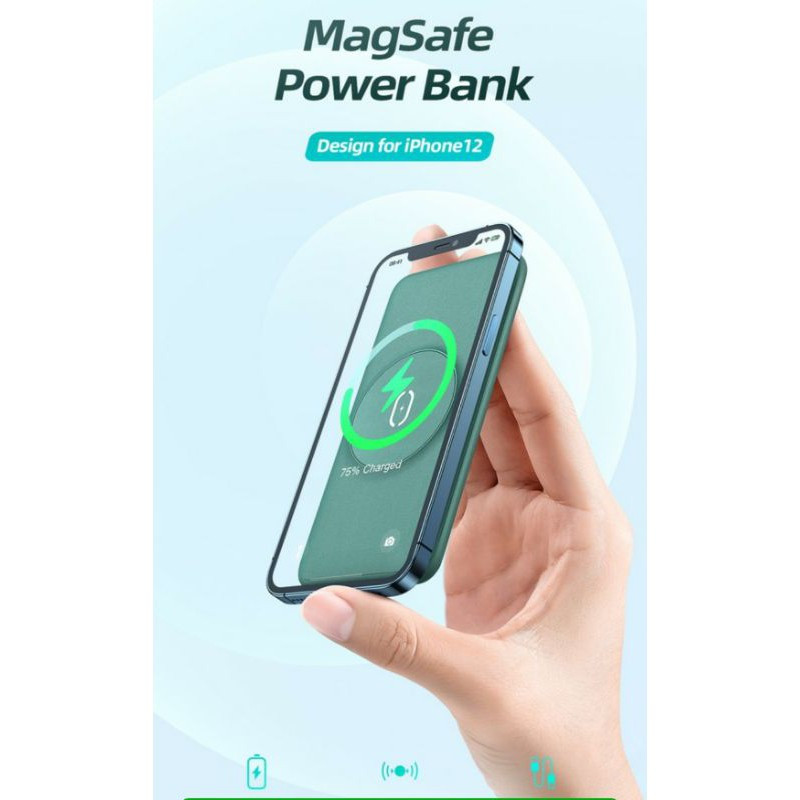 پاوربانک 22.5 وات بی‌سیم مک دودو مدل MC_877 ظرفیت 10000 میلی آمپر ساعت