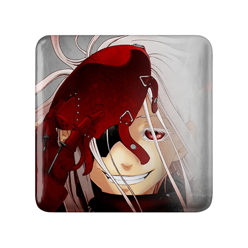 مگنت خندالو طرح ردمن انیمه ددمن واندرلند مدل مربعی کد 33568