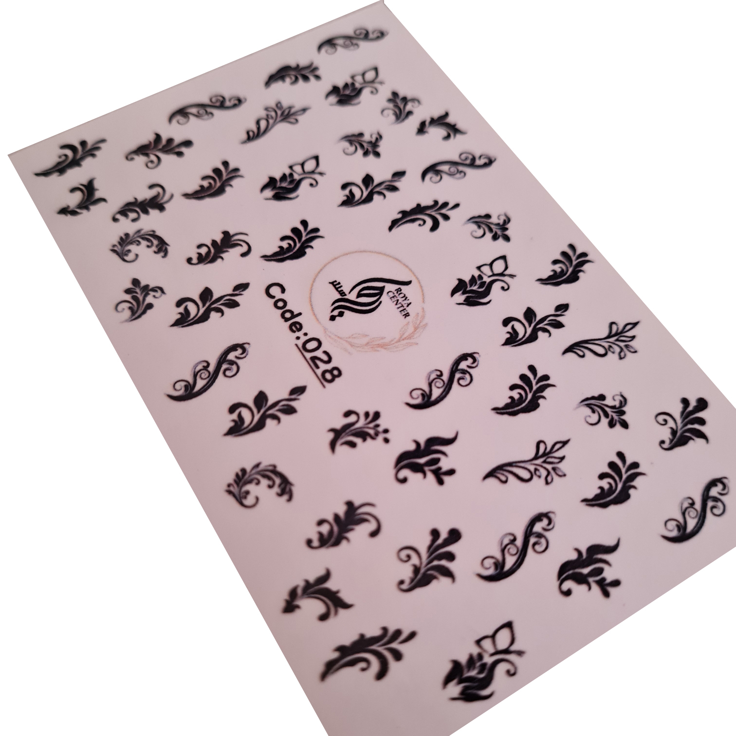 برچسب لنز ناخن رویاسنتر مدل 028