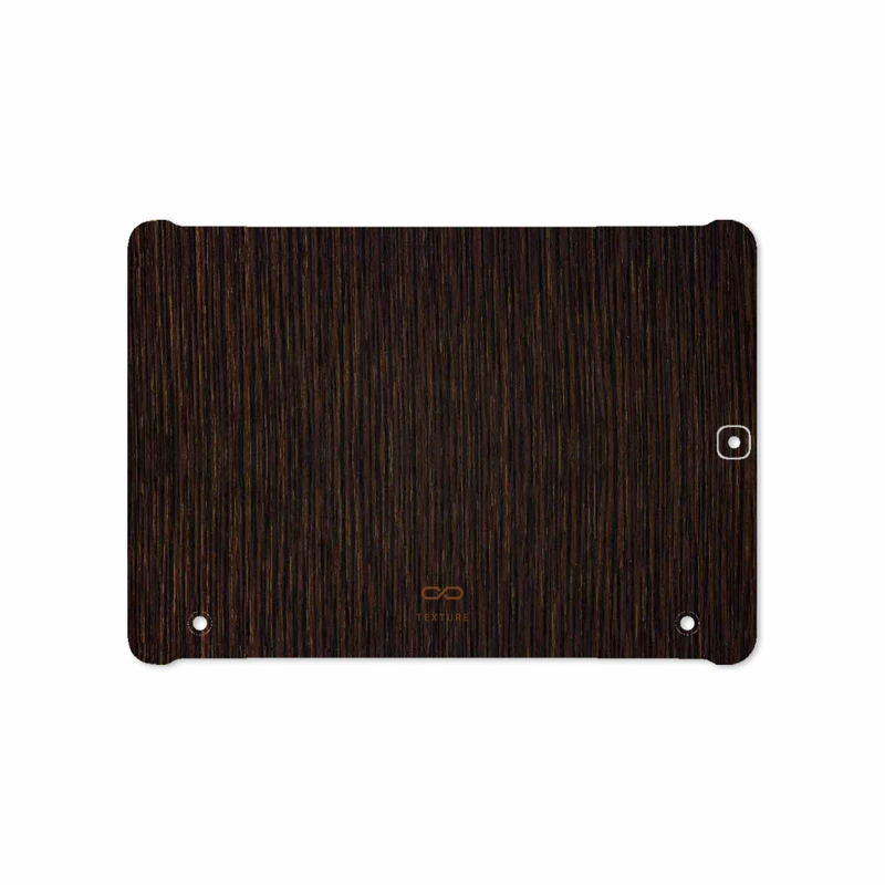 برچسب پوششی ماهوت مدل Dark-Gold-Stripes-Wood مناسب برای تبلت سامسونگ Galaxy Tab S2 9.7 2015 T810