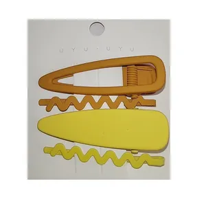 ست گیره و سنجاق مو دخترانه کد 4 مجموعه 4 عددی