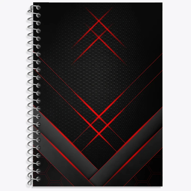 دفتر زبان 50 برگ خندالو مدل دو خط طرح مدرن کد N5430