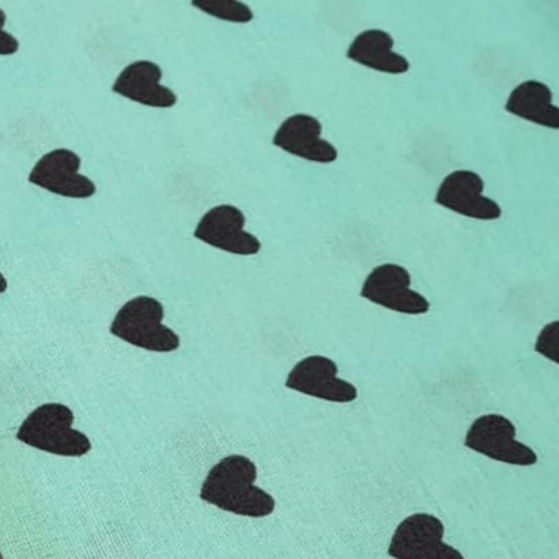 پارچه ملحفه مدل قلبی کد H5