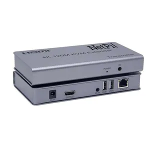سوییچ  2 پورت HDMI KVM EXTENDER  نت پیل مدل KVEX120 بسته دو عددی