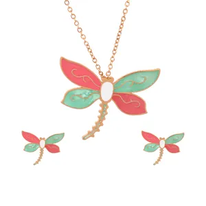 نیم ست زنانه طرح شاپرک کد NS1270