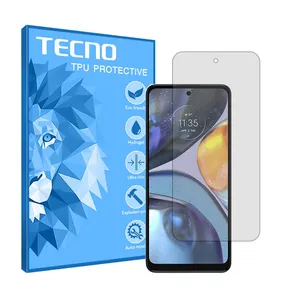 Tecno HyGEL model transparent screen protector suitable for Motorola Moto G22 mobile phone