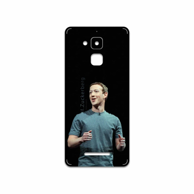 برچسب پوششی ماهوت مدل Mark Zuckerberg مناسب برای گوشی موبایل ایسوس Zenfone 3 Max ZC520TL