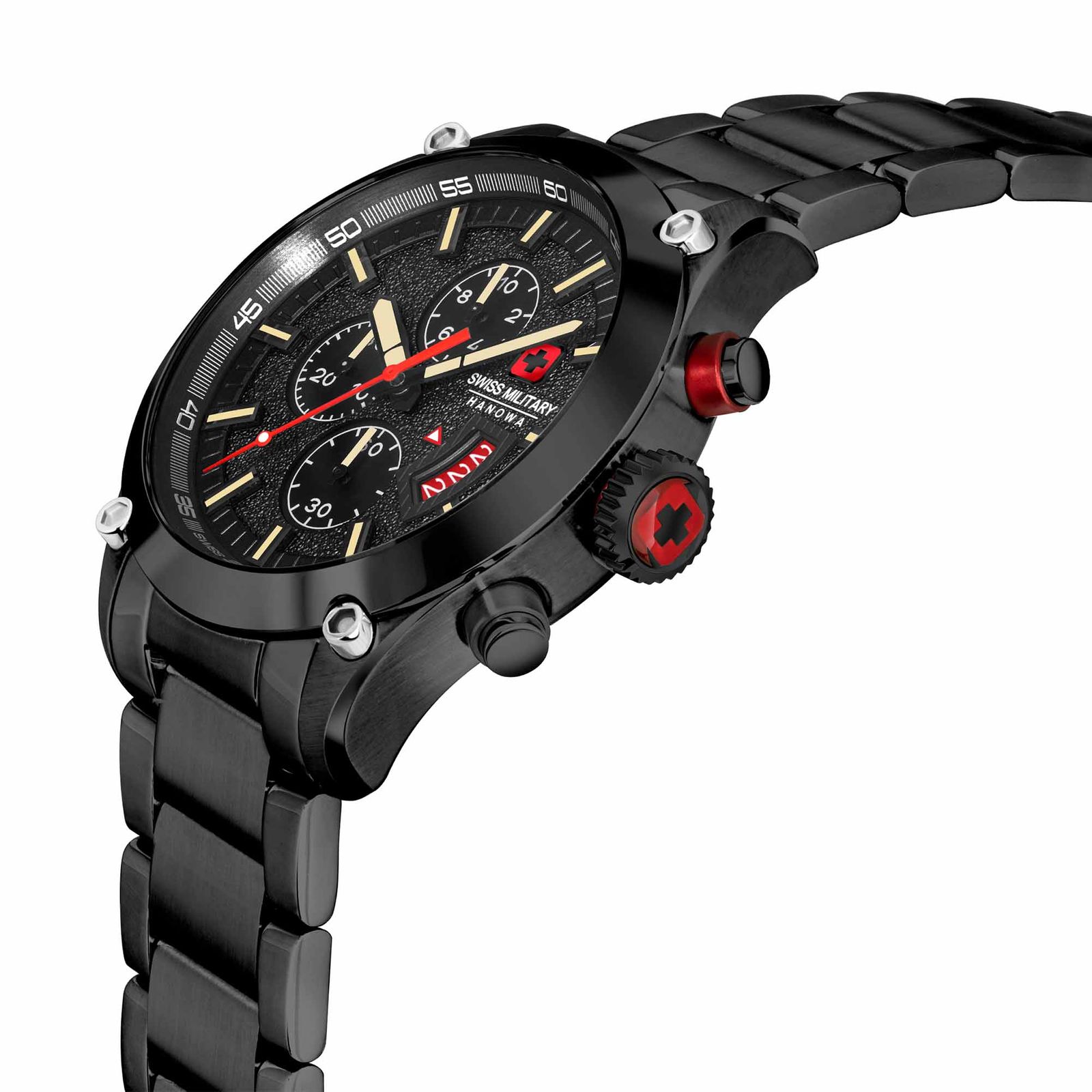 ساعت مچی عقربه‌ای مردانه سوئیس میلیتاری هانوا مدل SMWGI2101431 -  - 2