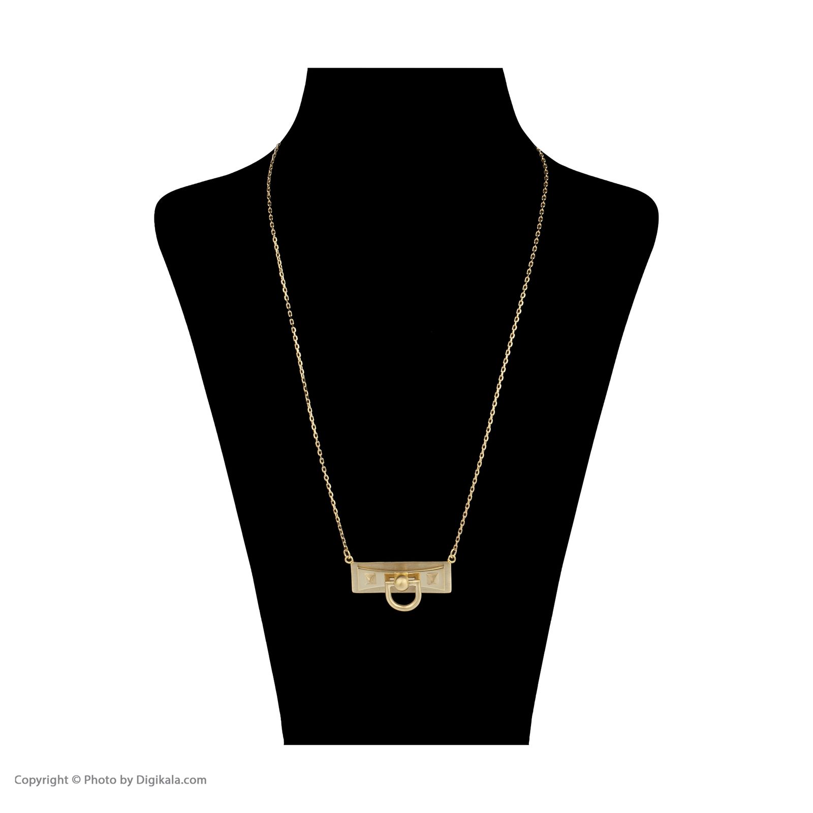 گردنبند طلا 18 عیار زنانه مایا ماهک مدل MM1285 طرح قفل تیفانی -  - 3