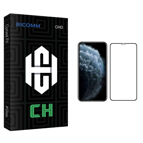 محافظ صفحه نمایش ریکام مدل CH glass مناسب برای گوشی موبایل اپل iPhone 11 Pro
