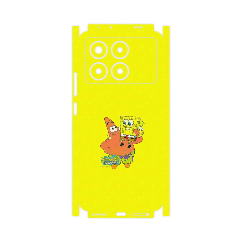 برچسب پوششی ماهوت مدل SpongeBob SquarePants-FullSkin مناسب برای گوشی موبایل شیائومی Poco X6 Pro