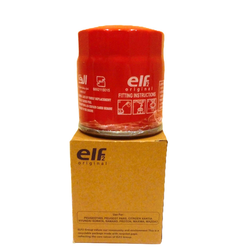 فیلتر روغن الف دو مدل ef6002 مناسب برای پژو 405، پژو پارس