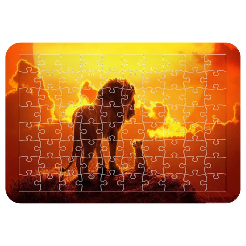 پازل 54 تکه مدل CHB1824 طرح انیمیشن شیر شاه