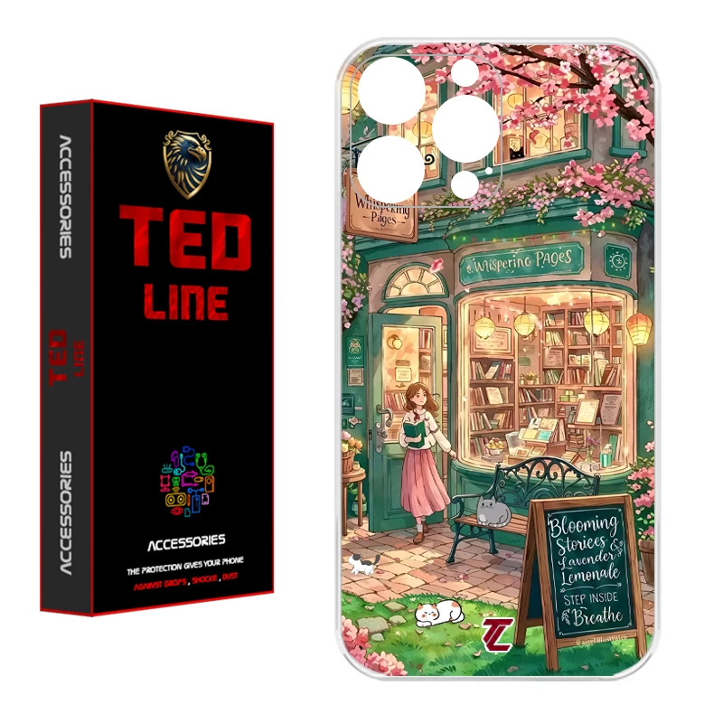 کاور تدلاین طرح دختر کد 1225 مناسب برای گوشی موبایل اپل Iphone 13 Pro