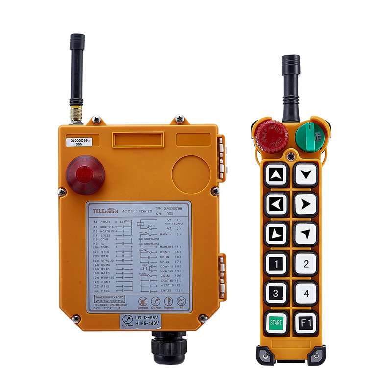ریموت کنترل صنعتی تله کنترل مدل F24-12D ریموت کنترل صنعتی تله کنترل مدل F24-12D