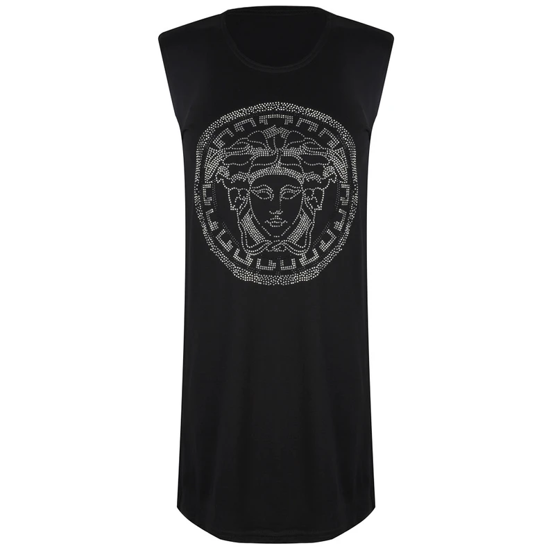 سارافون زنانه مدل 256006102 نگین دوزی