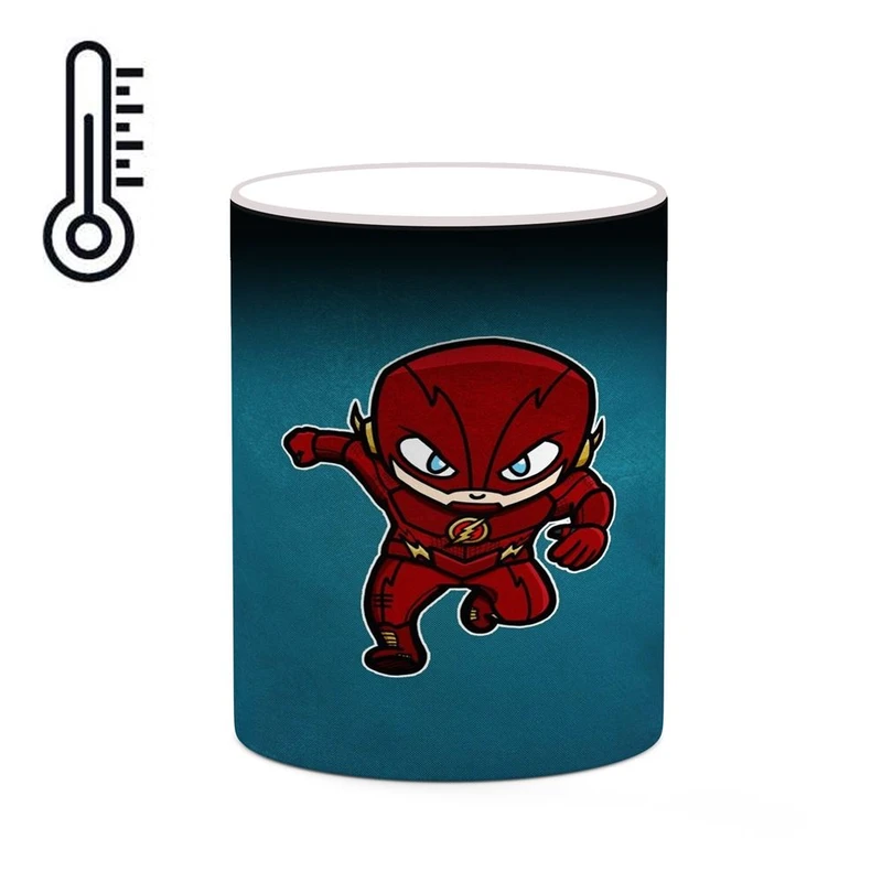 ماگ حرارتی کاکتی مدل فلش The Flash کد mgh40144