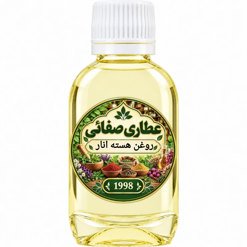 روغن هسته انار عطاری صفائی کد30 حجم 50 میلی لیتر 