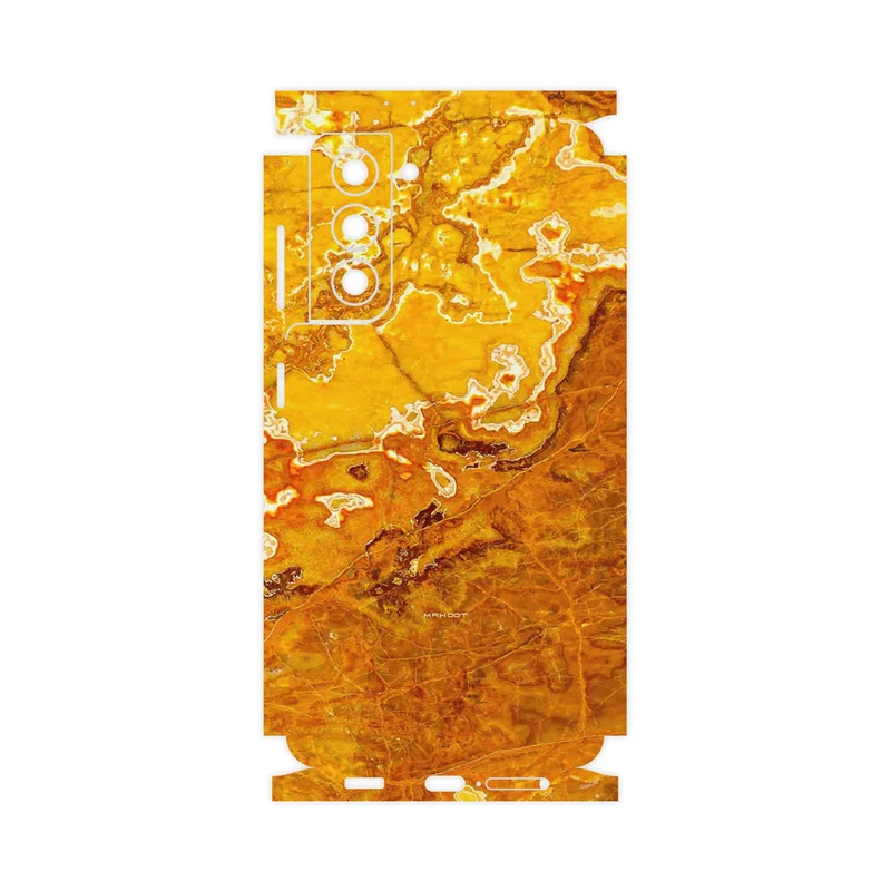 برچسب پوششی ماهوت مدل Gold Marble-FullSkin مناسب برای گوشی موبایل سامسونگ Galaxy S21 5G