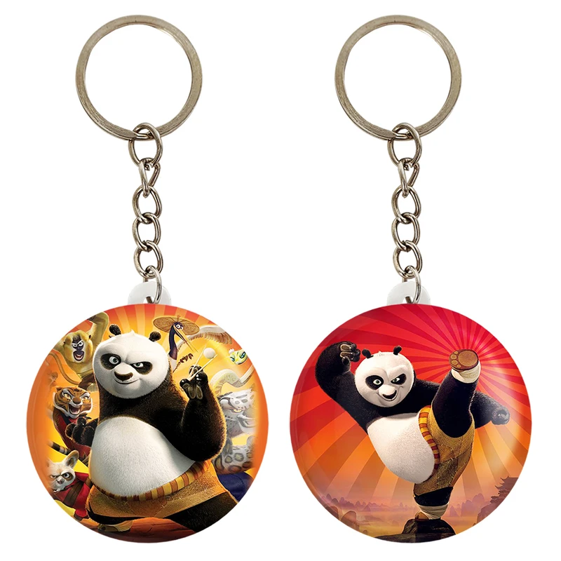 جاکلیدی خندالو مدل پاندا کونگ فو کار کد 13811379 مجموعه 2 عددی