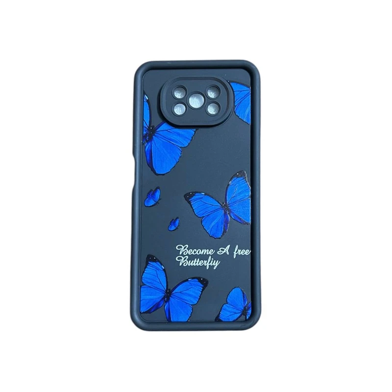 کاور مدل پروانه آبی کد an 87 مناسب برای گوشی موبایل شیائومی Redmi Poco x3