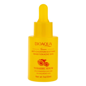 سرم روشن کننده پوست بی آکوا مدل زردچوبه مناسب برای انواع پوست حجم 30 میلی لیتر