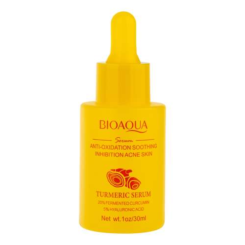 سرم روشن کننده پوست بی آکوا مدل زردچوبه مناسب برای انواع پوست حجم 30 میلی لیتر