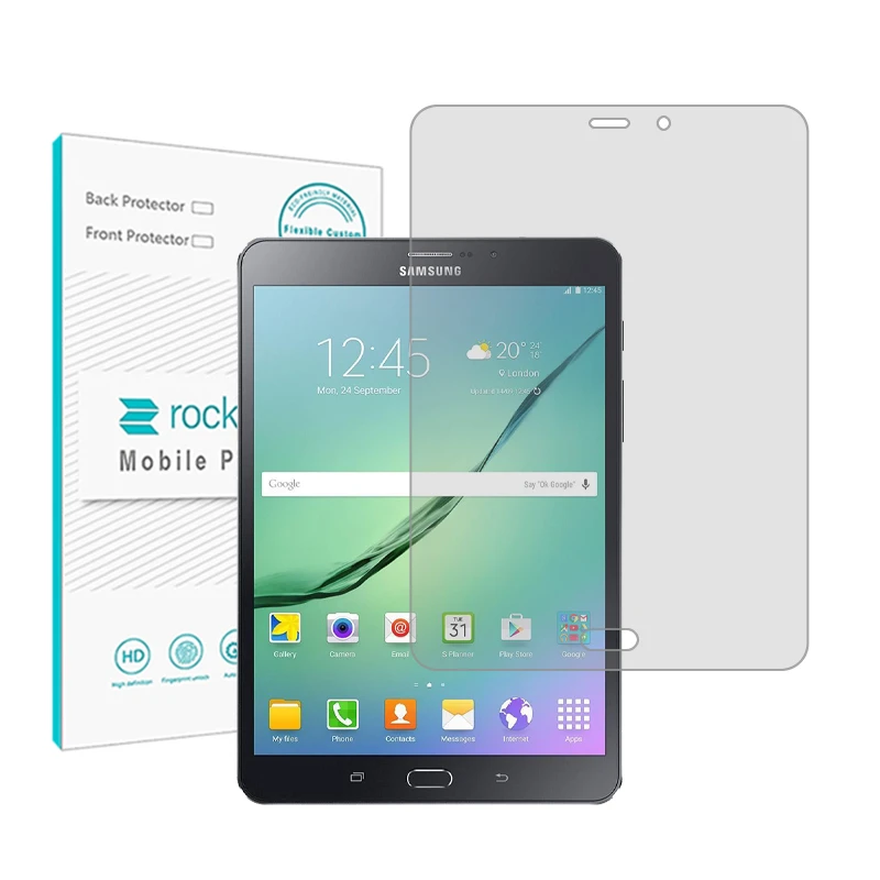 محافظ صفحه نمایش شفاف راک اسپیس مدل Hygel مناسب برای تبلت سامسونگ Galaxy Tab S2 8.0