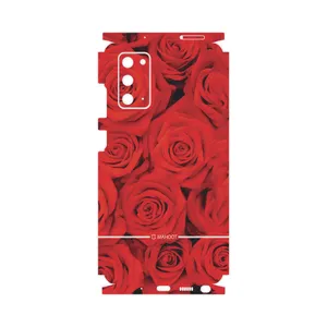 MAHOOT Red-Flower Cover Full skin Sticker for Samsung Galaxy Note20